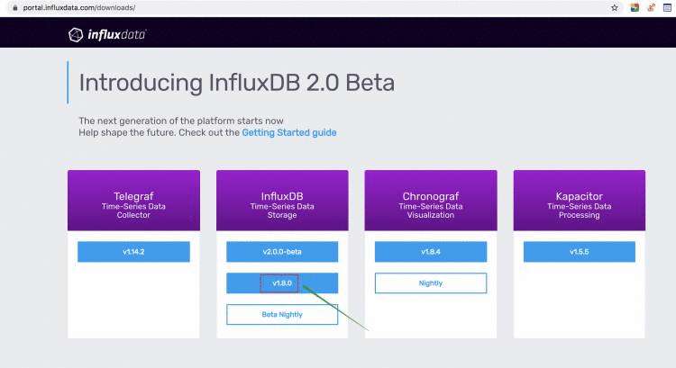 在CentOS 7.7 x86_64上安装InfluxDB 1.8.0实录