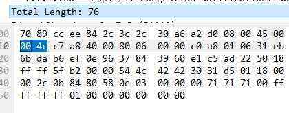 关于TCP的Total Length