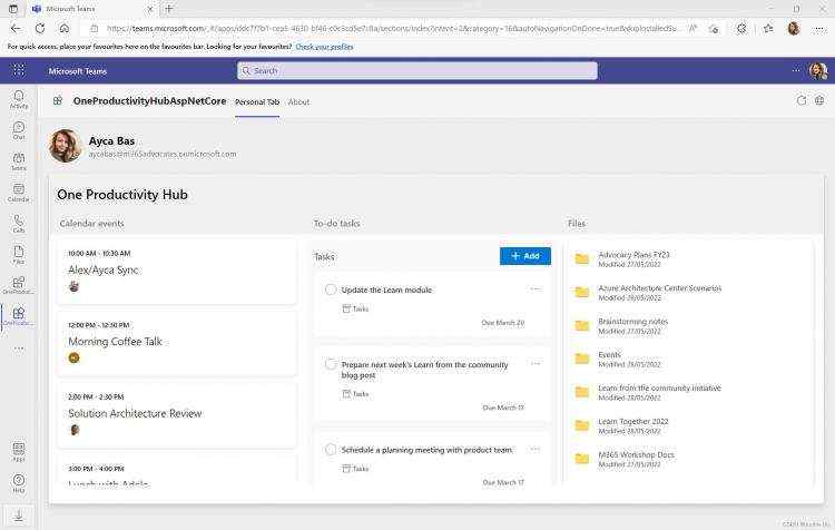 好消息_使用 Microsoft Teams Toolkit for Visual Studio 高效构建一个指示板