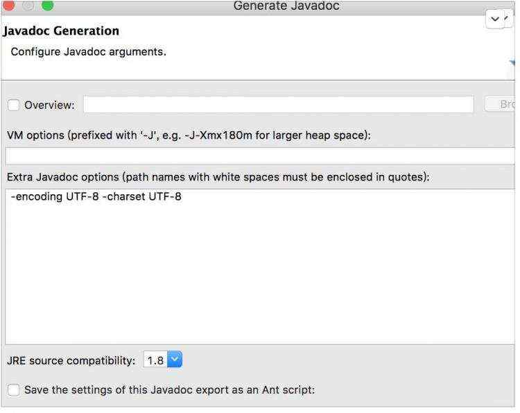 中文乱码_解决 eclipse 生成 javadoc 中文乱码的问题