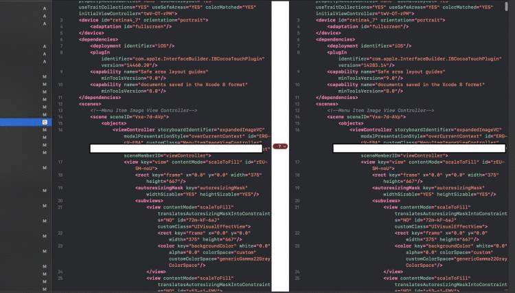 开发笔记:Xcode 10 storyboard和info.plist git diff没有正确显示