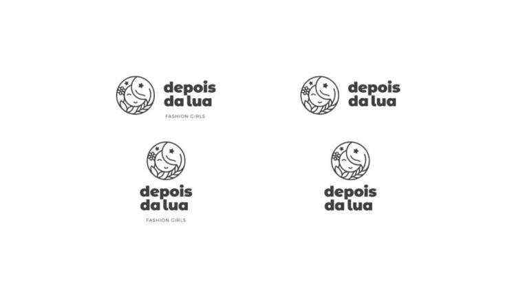 童装品牌VI设计欣赏：Depois da lua