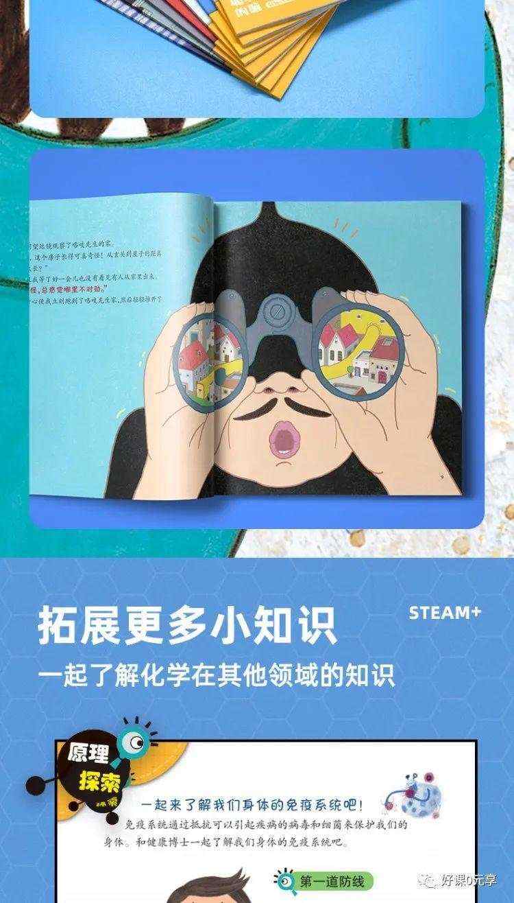 【2折购爆款科普绘本！】STEAM科学小怪物 物理/化学/人体科学/地球科学