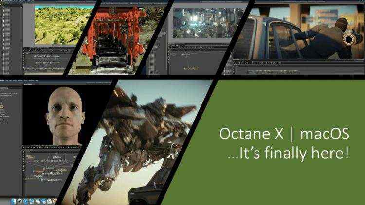 苹果版Octane X渲染器来了，适用于macOS Catalina
